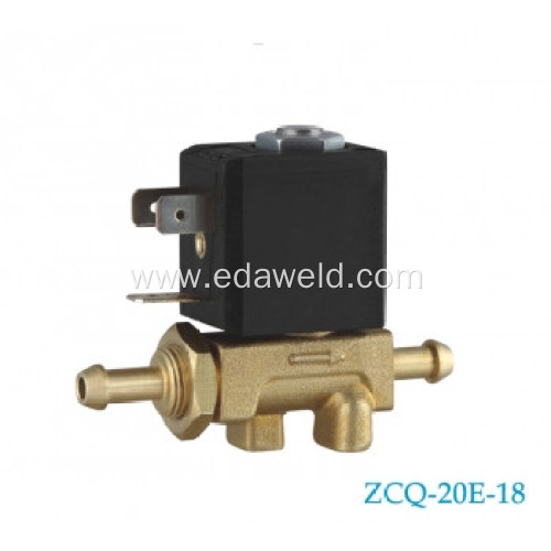 Europe Type AC12V 24V Tube Connector Valve